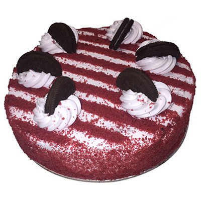 "Red Velvet Ice Cream Cake - 1kg (Cream Stone) - Click here to View more details about this Product